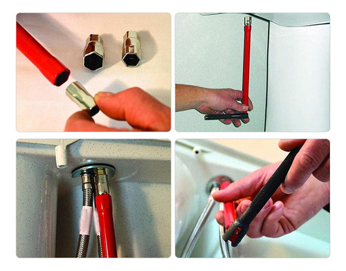 Inglesas Para Grifo De 8-14 Mm Para El Baño Del Hogar