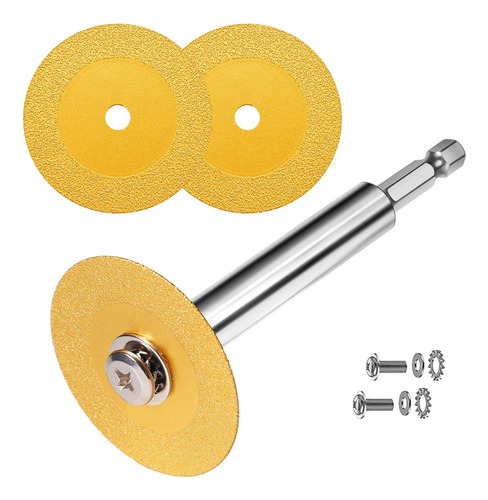Vástago Hexagonal F71/4 Pulgadas Con Rueda De Cuchilla De Co