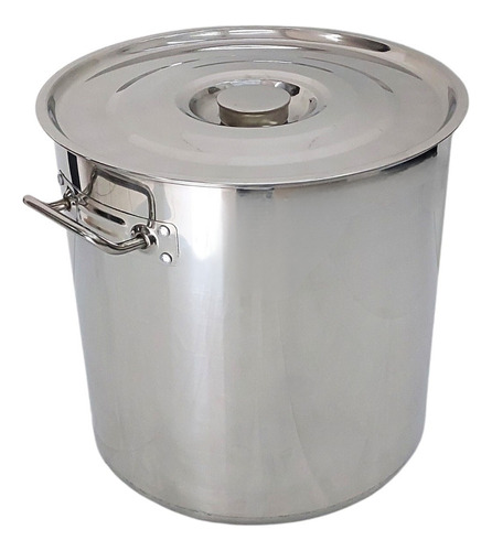 Panela De Indução Inox 40cm 45 Litros Alta Cooktop Caldeirão
