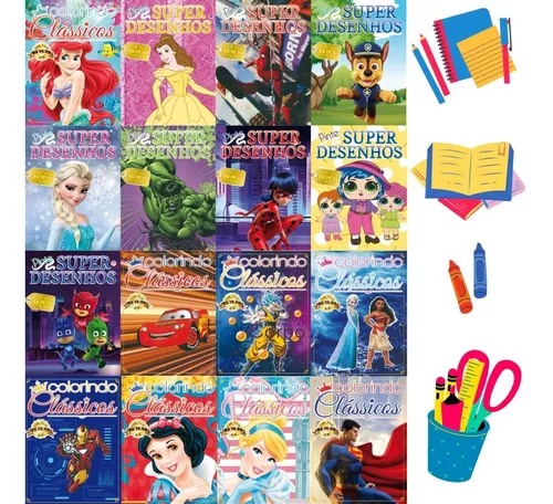 50 desenhos para colorir - infantil - Educador