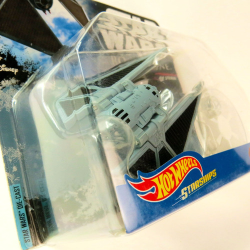 Hot Wheels Tie Fighter Primera Orden Nave Star Wars 1:64 A2 Gris