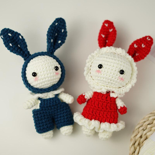Kit De Ganchillo Conejo Crochet Craft Set Juguete De Tejer A