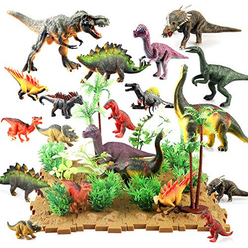 Figuras De Dinosaurios Juguetes De Dinosaurios Realista...