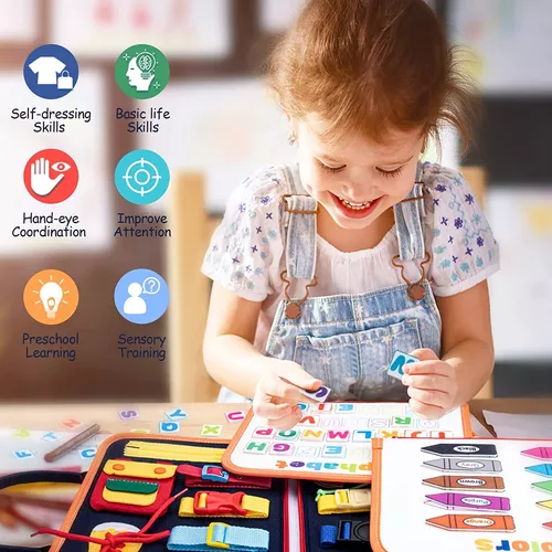 Achiyway Juguetes Montessori Madera 1 Años, Educativos Niños 1 2 3