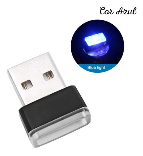 Mini Led Usb Varias Cores Para Carros, Notebook E Carreg Cel