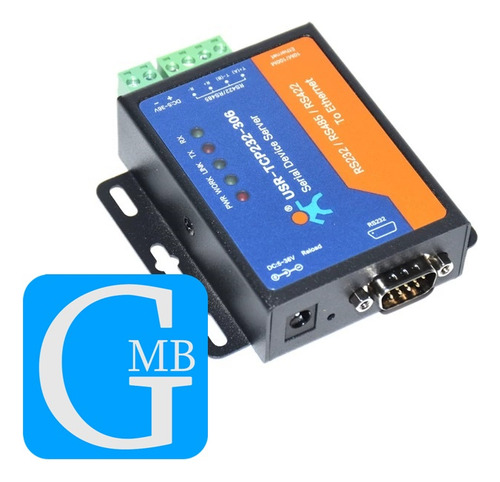Conversor Serial Rs232 Rs485 Rs422 Ethernet Usr Tcp232-306