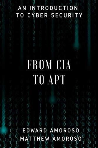 Book : From Cia To Apt An Introduction To Cyber Security -.