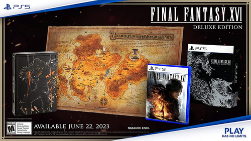 Final Fantasy XVI Deluxe Edition Square Enix PS5 Físico