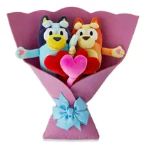 Comprar Peluche Bluey & Bingo Bluey & Bingo Just Play Ramo De Peluche Bluey Bingo Tamaño Pequeño