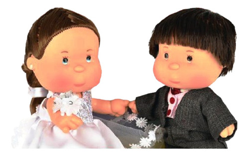 Muñecos Pitukos Novios (siempre Juntos)