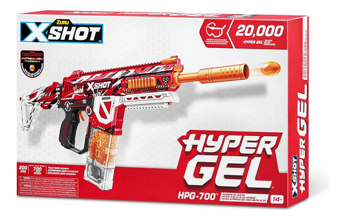 Zuru X-shot Lanzador Hyper Gel Hidrogel Hpg-700 20000 Bolas