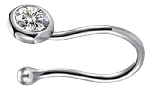 Juego De 9 Anillos De Nariz A La Moda En Forma De U, Estilo