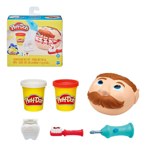 Play Doh Mini Clasicos Modelos Hasbro - Dentista Color Multicolor