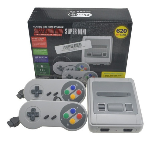 Mini Consola Retro Super Family Juegos Clásicos 2 Controles