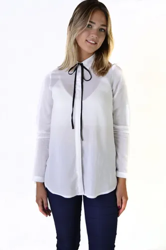 Camisa Blanca Con Big Shop