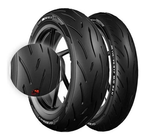 140/60-17 66h Ceat Zoom Radial X1