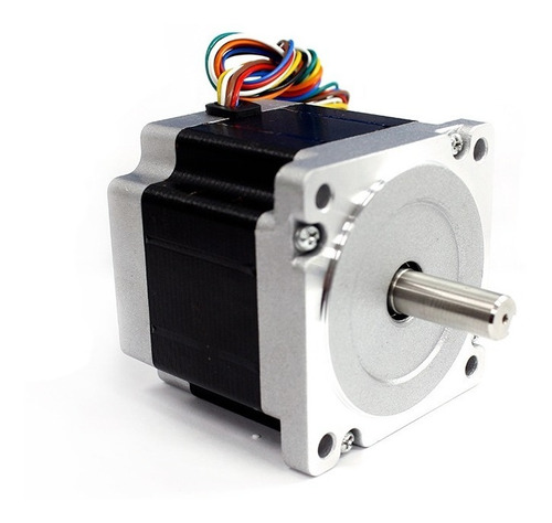 Motor De Passo| 12v X 0,1a | 1,8º Nema 17 Ak39hy - 6 Fios 