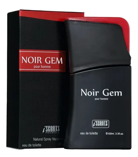 Perfume Noir Gem I-scents Pour Homme 100 Ml - Lacrado
