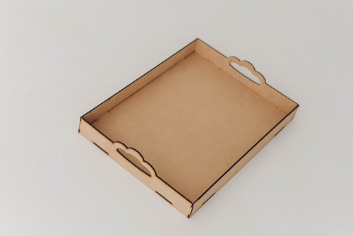 Bandeja Fibrofacil Desayuno Sorpresa Lisa 30x40 X4u Armadas