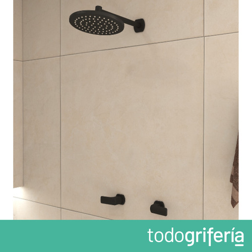 Grifería De Bañera Andez Nice Xxl Lever Ngr 615.50
