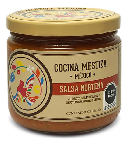 Salsa Cocina Mestiza Picant Nort 320 Gr