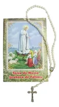 Comprar Folheto + Terço De Nossa Senhora De Fátima Com Oração, Mãe Do Céu Que O Senhor Deus Nos Deu, Alegra-te Oh Maria, Nós Teus Filhos Nos Alegramos Contigo, Salvação Alegria Paz E O Perdão.