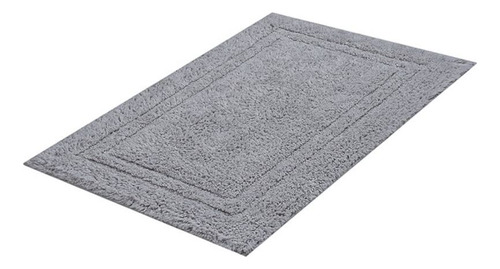 Tapete Elegance 100x60cm 100% Algodão Buddemeyer Cor Cinza 1829
