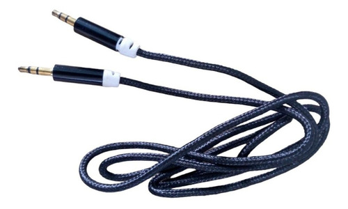 Cable Auxiliar Audio 3.5mm Plug A Plug 1 Metro Por 2unidades