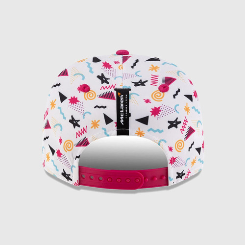 Gorra Mclaren Oscar Piastri Edición Especial Miami 2025 Blanco Unitalla