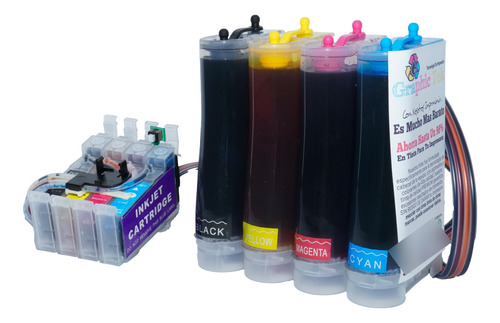 Sistema De Tinta Continua Compatible Epson Xp200 Xp300 Xp400