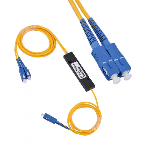 Sc 1 To2 Fibra Óptica Plc Divisor Monomodo Fibra Con Sc-s