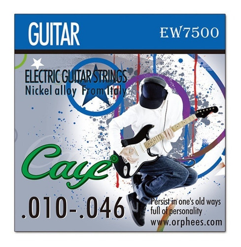 Cuerda Guitarra Eléctrica Orphees Ew7500