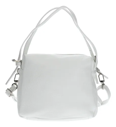 Cartera Hush Puppies V23it Bolzano Cross Blanco Mujer Cuotas sin