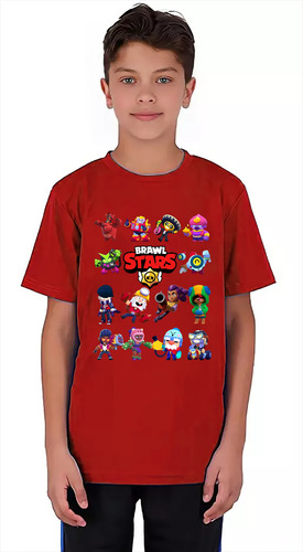 Polera Estampado Brawl Star Videojuego 