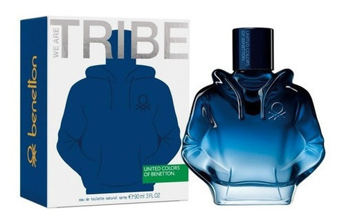 Imagen 2 de 7 de Perfume Benetton We Are Tribe Edt Para Hombre 90 Ml