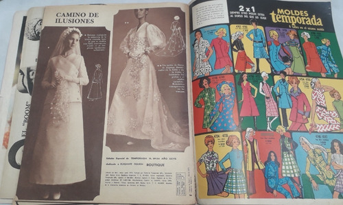 Revista Antigua * Boutique * Año 1971 Ed. Temporada Sin Mold (Usado)