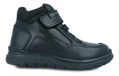 Zapato Escolar Zapakids Niño Bota Negro Piel Talla. (18.0 - 