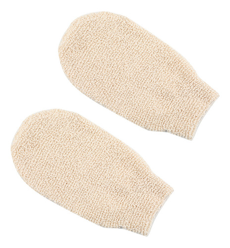 Guantes Exfoliantes De Baño De Fibra Natural F Household 973