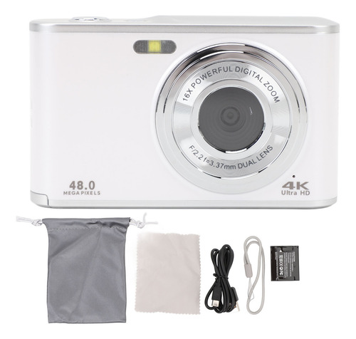 Cámara De Vídeo Con Zoom Digital De 16x, 4k, Pantalla De 2,8
