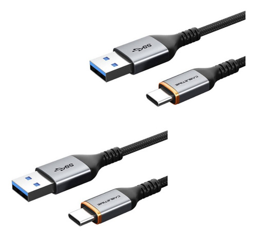 Premium Nylon Usb C & Usb 3.0 Cable Premium 5gbps Durable