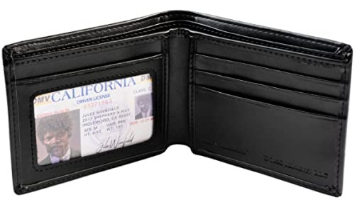 Miramax Cartera De Cuero Bordada Con Licencia Oficial De Bad