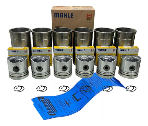 Jg 6 Kits Completo Motor Mwm 229 C/13 Jg Bronzinas Jg Junta