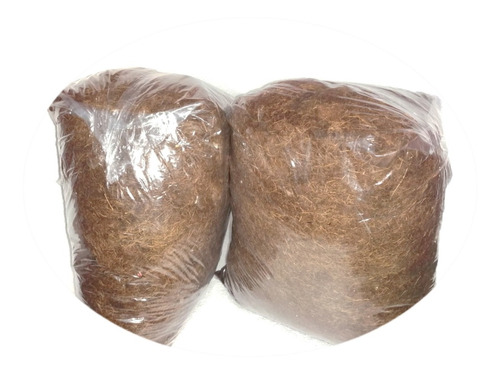 Sustrato Fibra De Coco 2 Kg, 20 L, 65% Polvillo 35% Fibra.