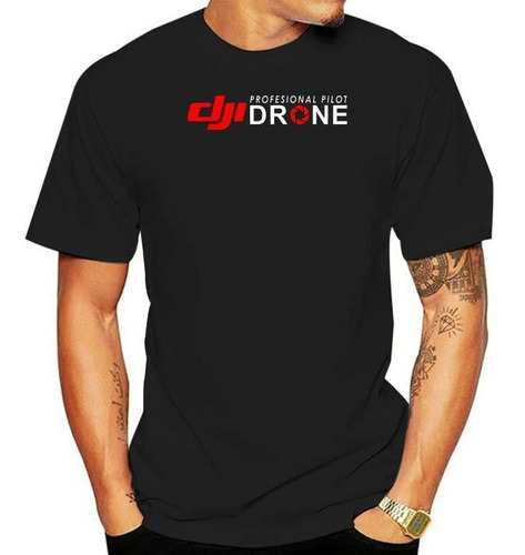 Dji Professional Pilot Drone - Playera Personalizada Para H