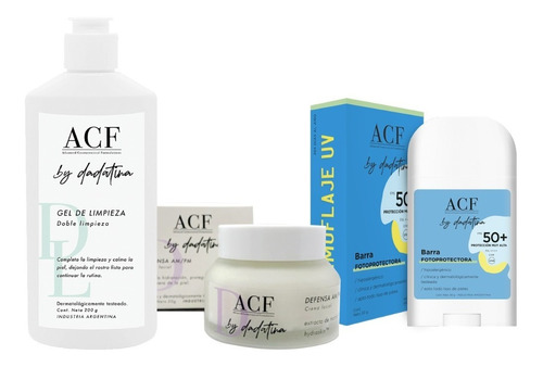 Set Rutina Facial Los 3 Pasos Acf By Dadatina