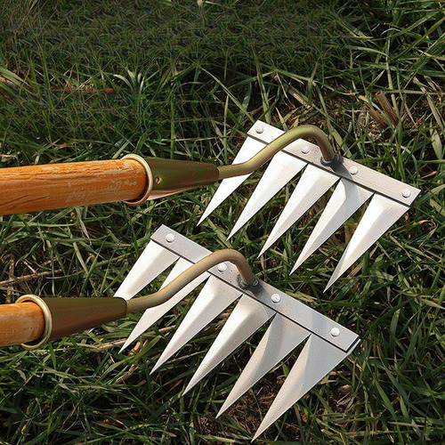 Herramienta De De Jardinería Desmontable, 6 Dientes