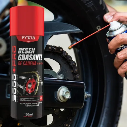 Motul C5 Lubricante Cadenas Crema Duradero + Desengrasante