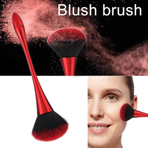 Pincel Gordinho/bastão Maquiagem Rosto Base Blush Pó 1 Pç