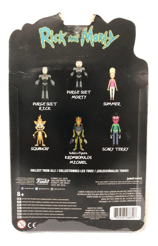 Purge Suit Morty Lacrado Original Funko Rick And Morty