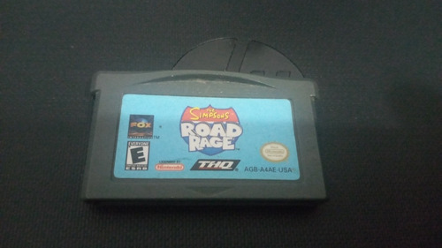 The Simpsons Road Rage Original Nintendo Game Boy Advance.